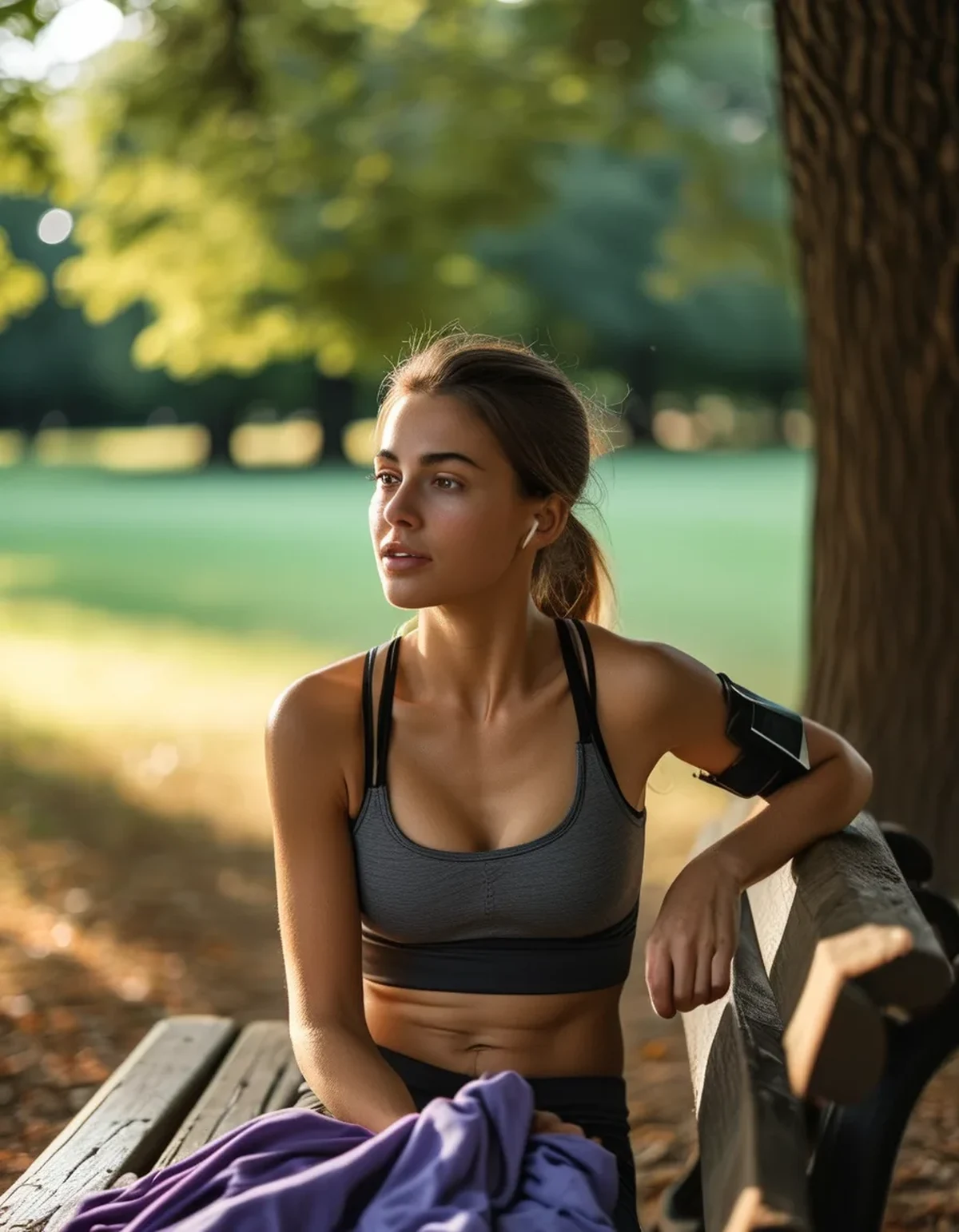The Post-Run Outfit Trick for When There's No Time (or Shower) Before Your Next Stop