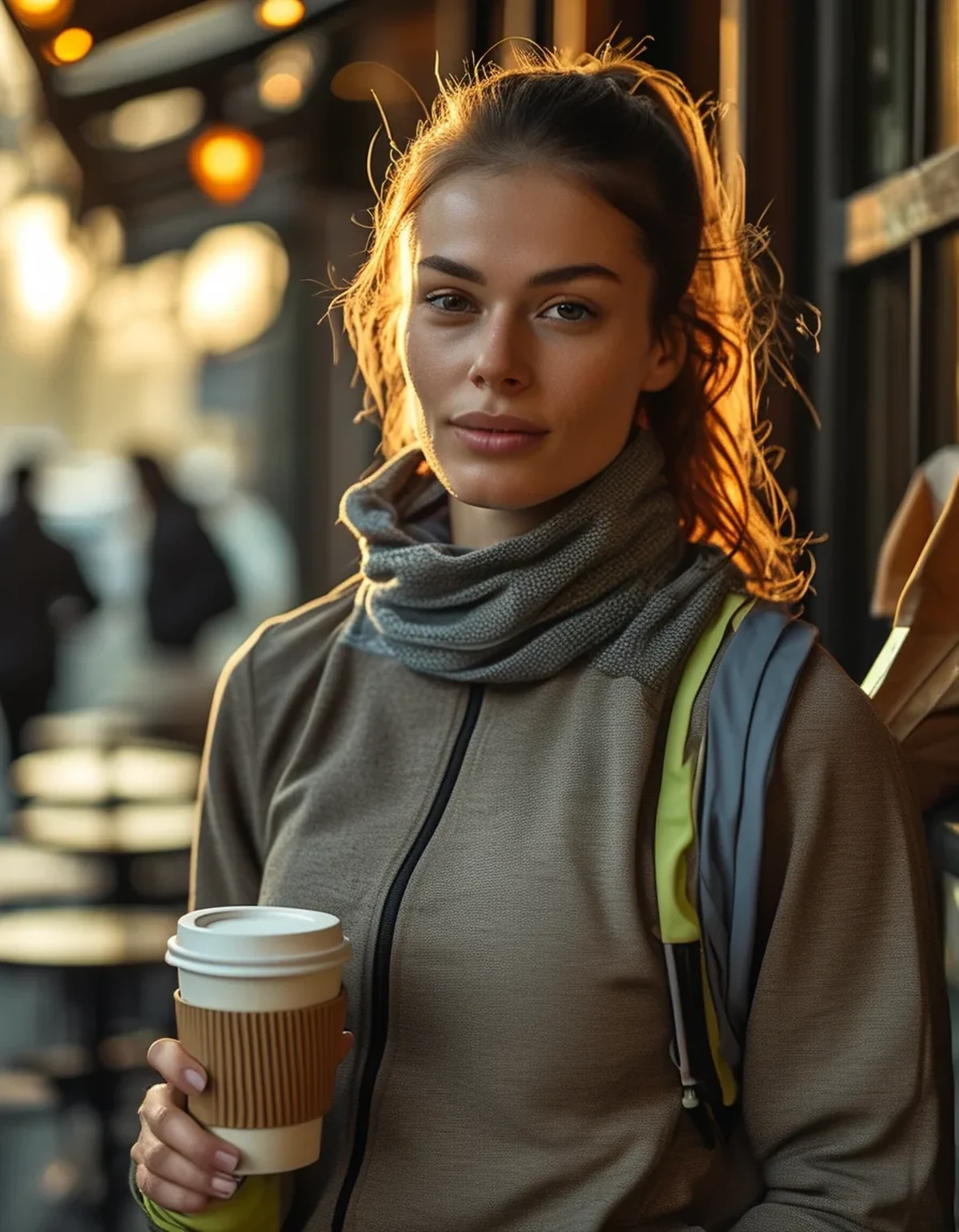 The Post-Run Coffee Stop Outfit, When You Are Still Actively Sweating